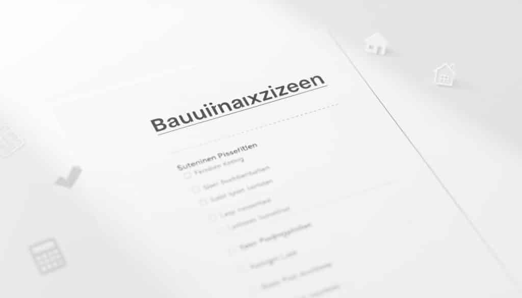 checkliste baufinanzierung