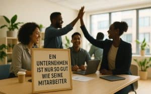 Ein Unternehmen ist nur so gut wie seine Mitarbeiter: So geht das Zitat