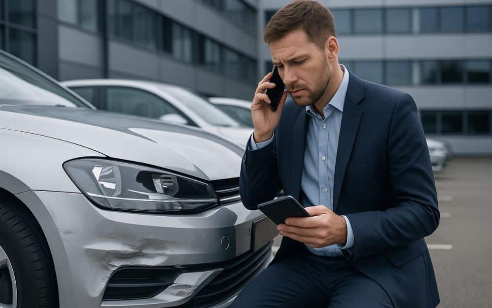 Schaden am Dienstwagen: Wer zahlt?