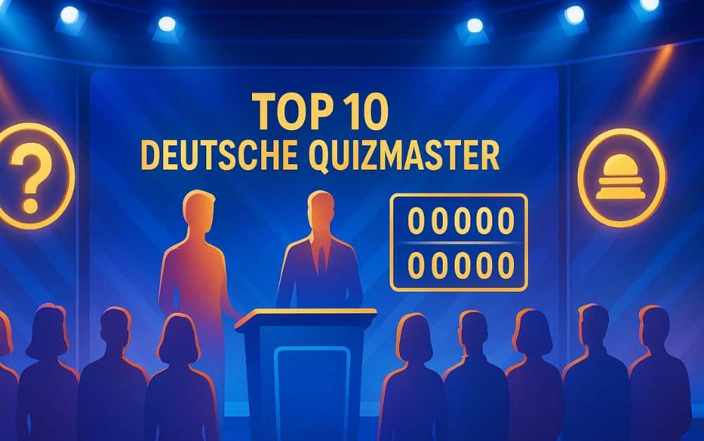 Top 10 der deutschen Quizmaster