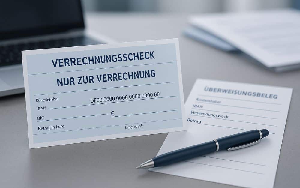 Was ist ein Verrechnungsscheck?