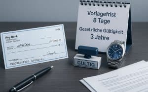 Wie lange sind Schecks gültig?