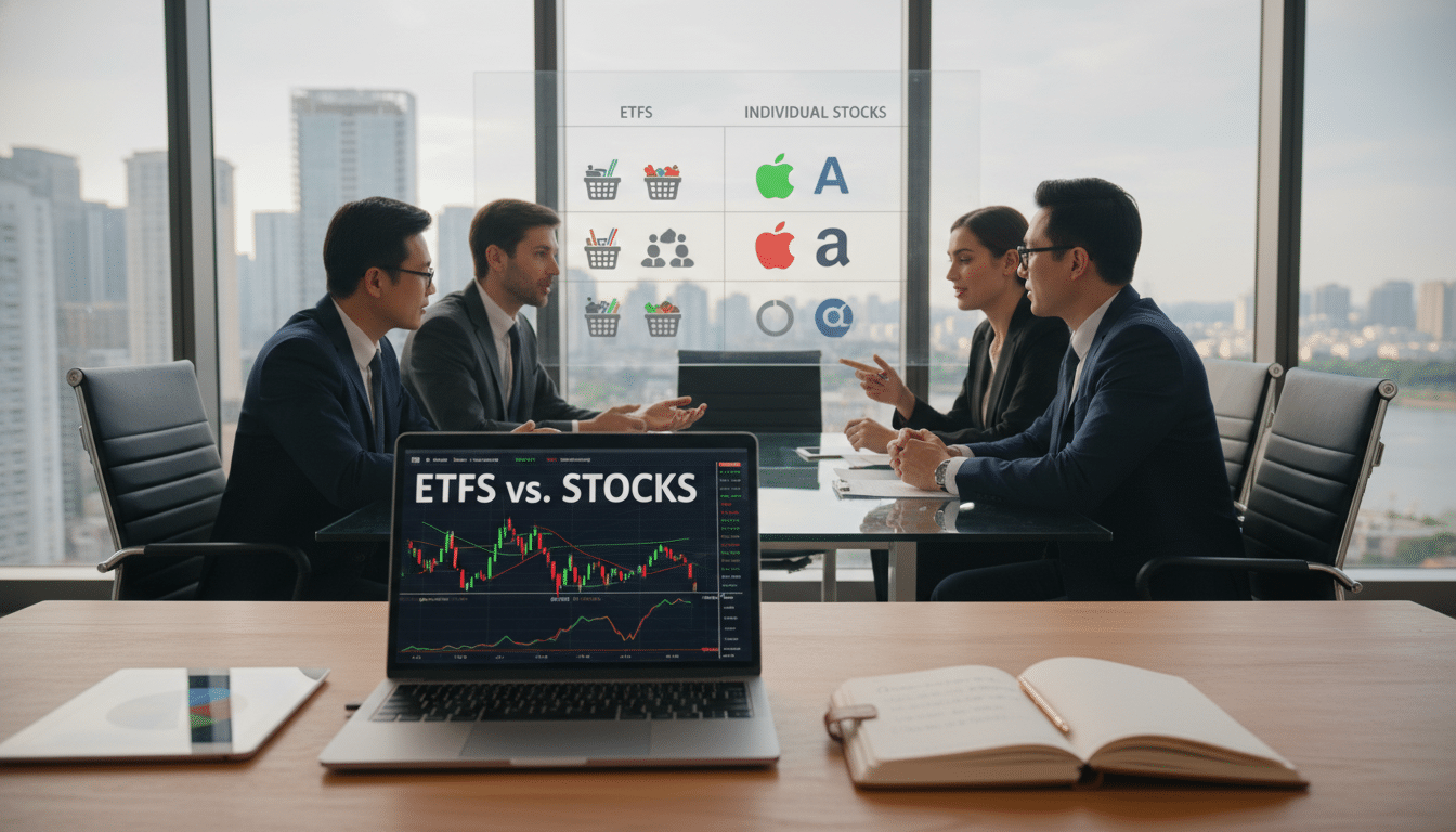 ETF oder Einzelaktien: Was eignet sich für Einsteiger?