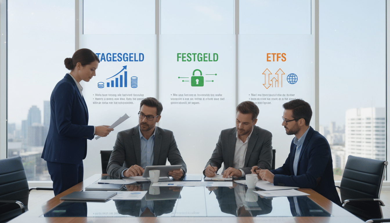 Tagesgeld, Festgeld oder ETF: Welche Anlageform passt zu dir?